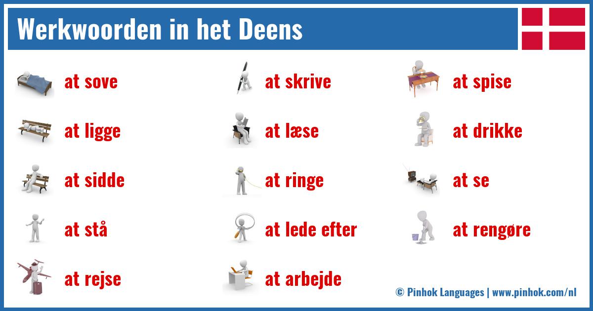 Werkwoorden in het Deens