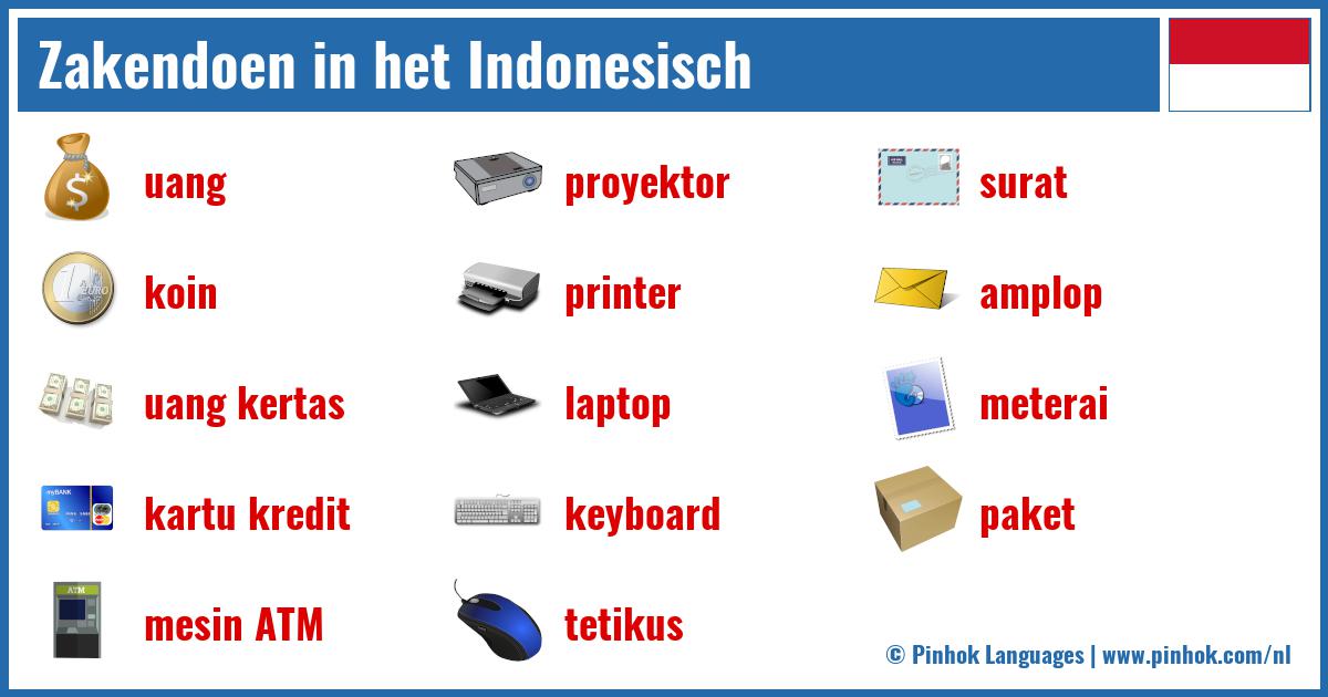 Zakendoen in het Indonesisch