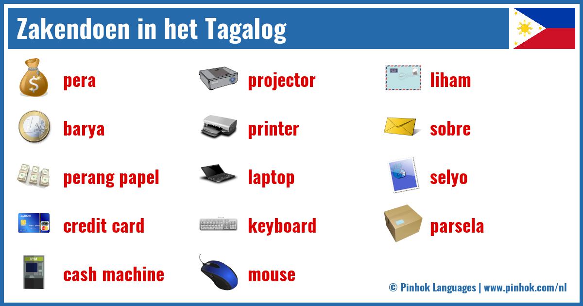 Zakendoen in het Tagalog