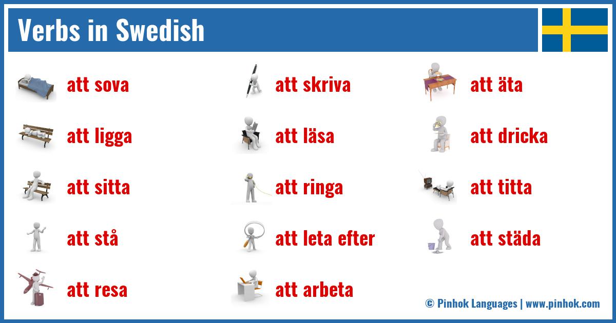 Verbs in Swedish