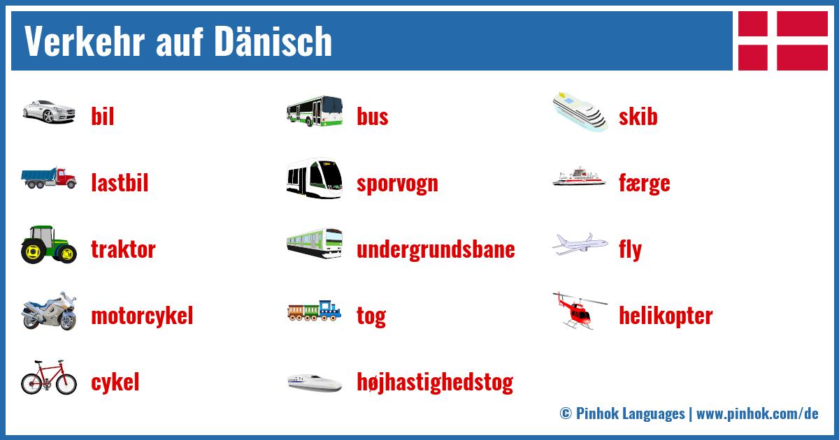 Verkehr auf Dänisch