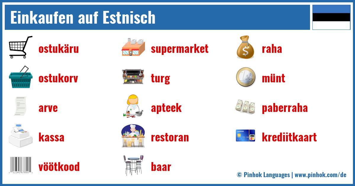 Einkaufen auf Estnisch