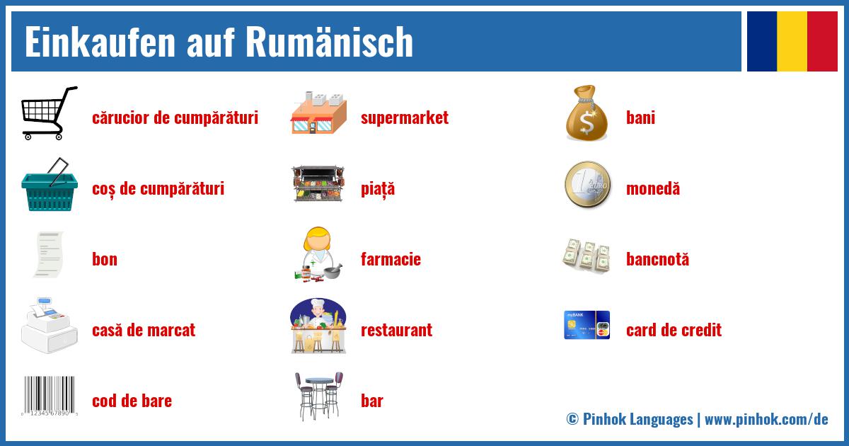 Einkaufen auf Rumänisch