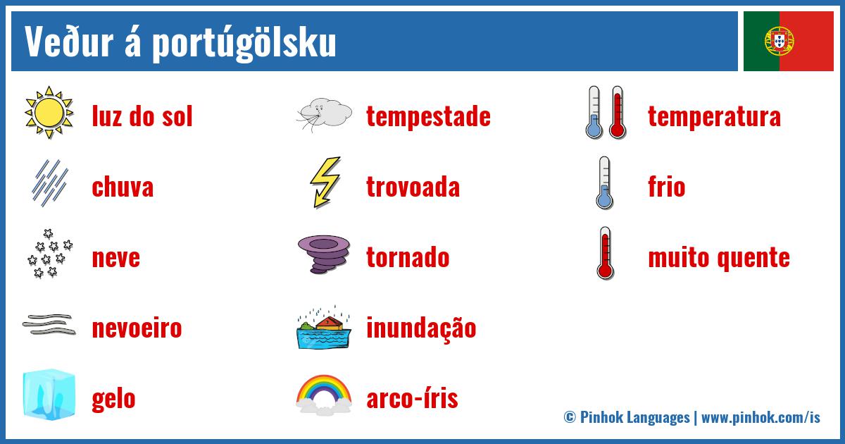 Veður á portúgölsku