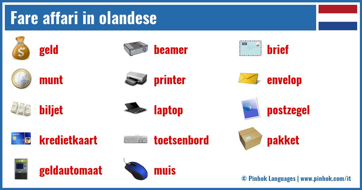 Fare affari in olandese