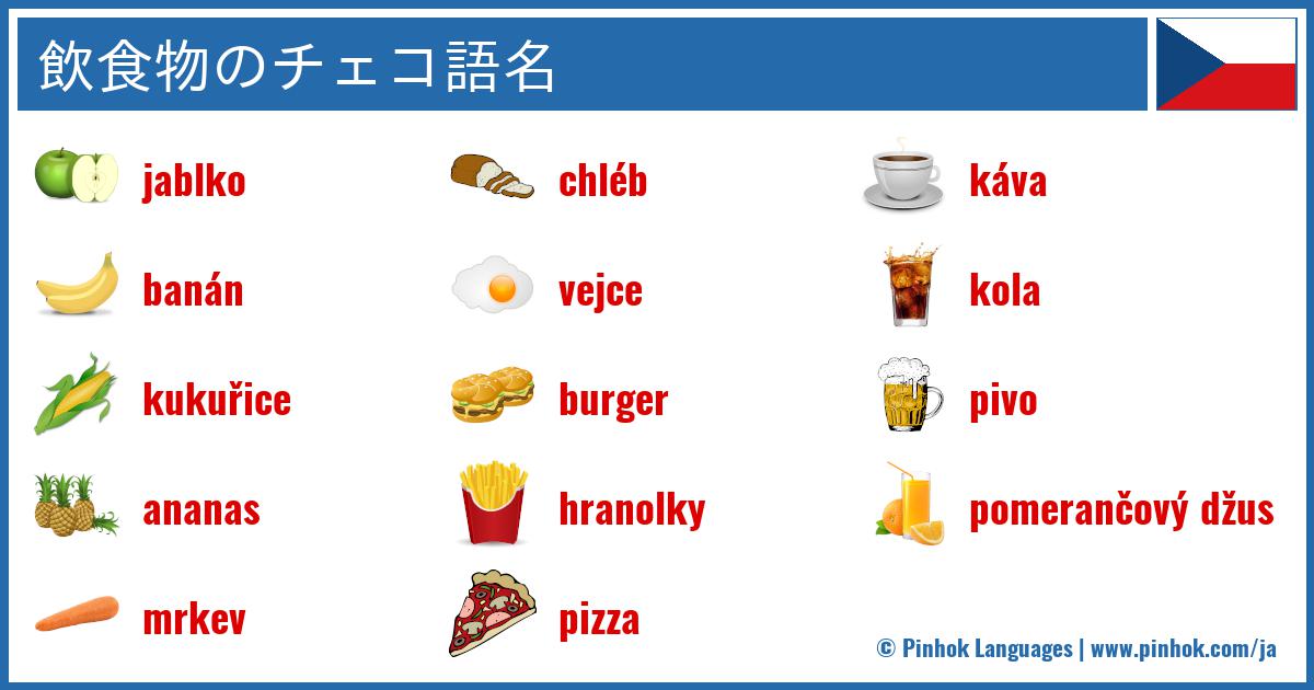 飲食物のチェコ語名