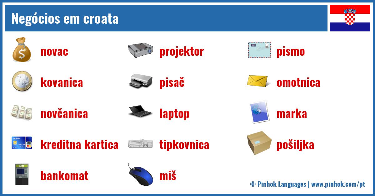 Negócios em croata