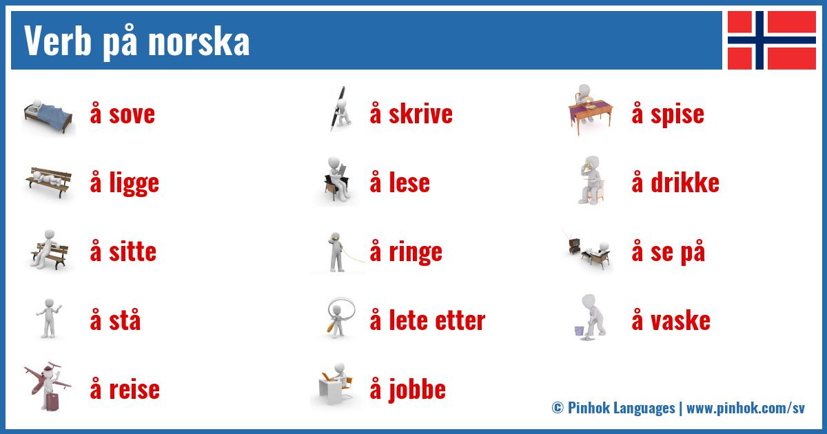 Verb på norska